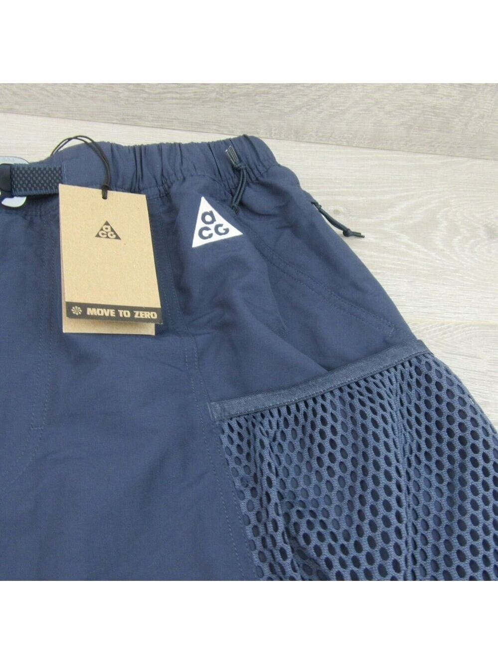 Nike ACG "Snowgrass" Cargo Shorts Men's Size Large Thunder Blue NEW - Picture 5 of 15